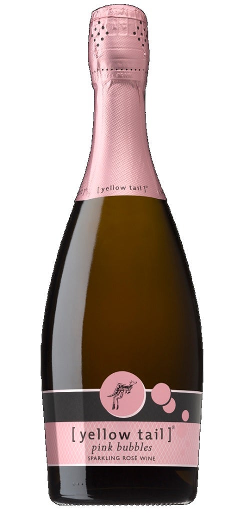 Yellow Tail Pink Bubbles Sparkling Wine